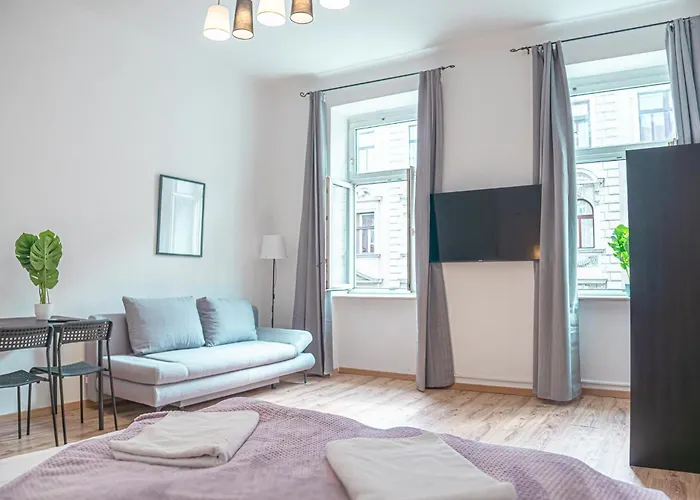 アパート Quick Stroll To Westbahnhof Simple 2br Flat